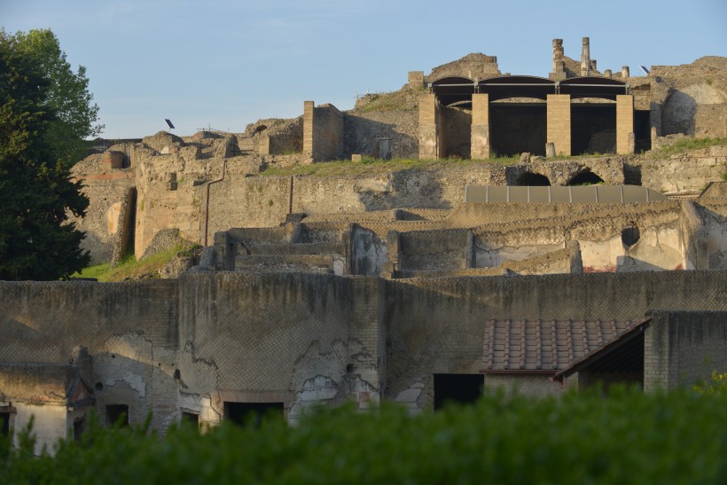 意大利庞贝古城遗址风景图片(12张)