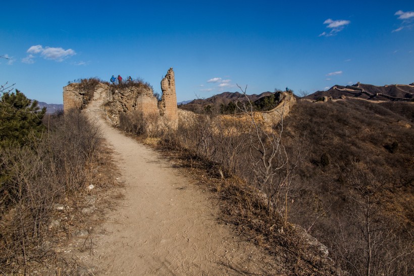 北京蟠龙山长城风景图片(30张)