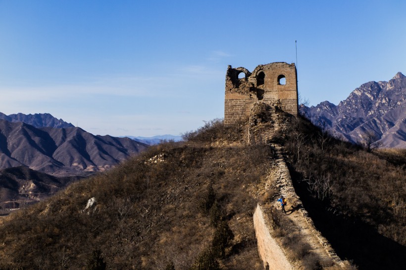 北京蟠龙山长城风景图片(30张)