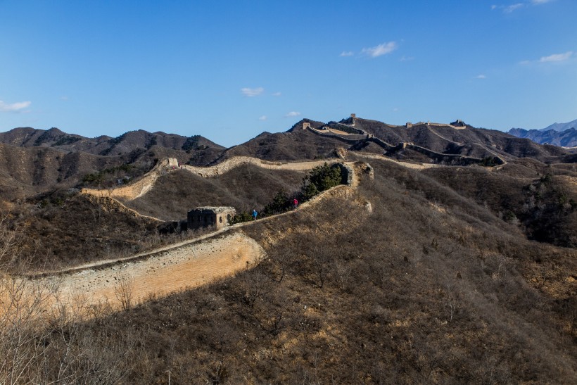 北京蟠龙山长城风景图片(30张)