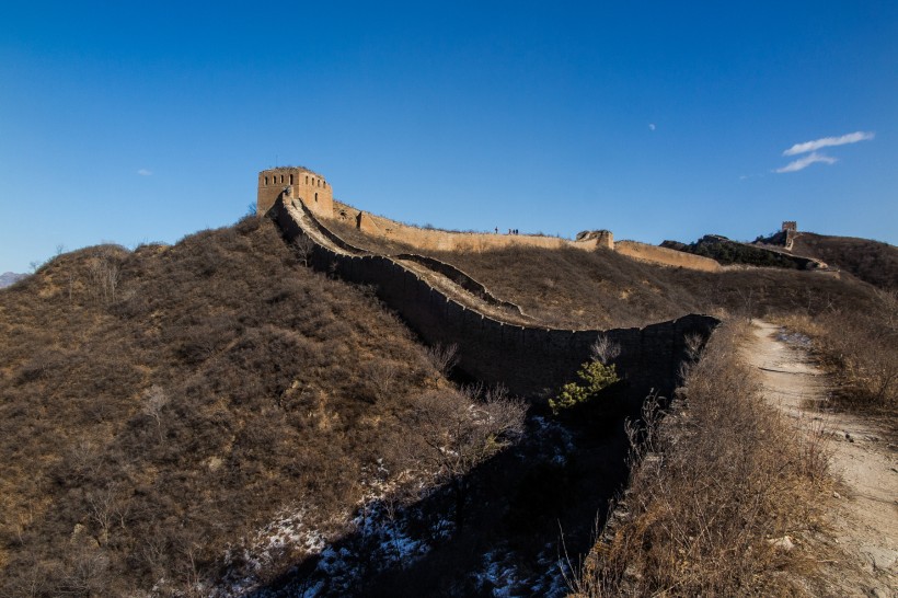 北京蟠龙山长城风景图片(30张)