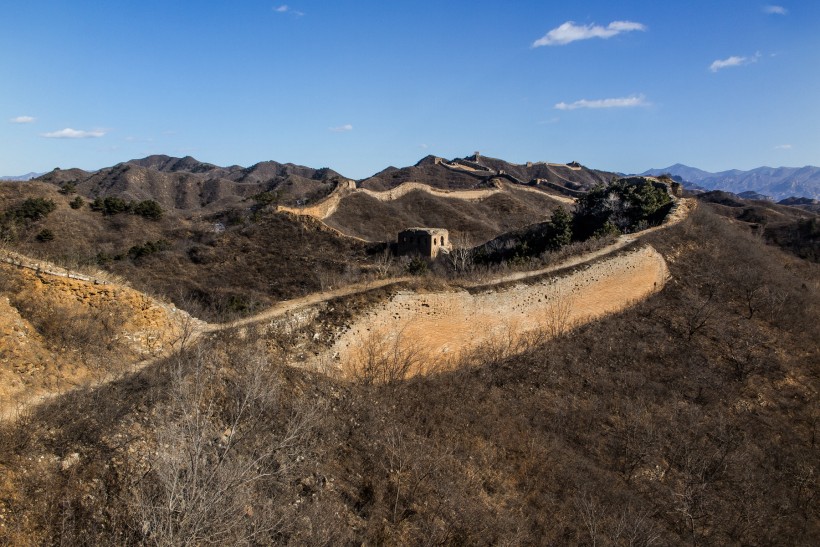 北京蟠龙山长城风景图片(30张)