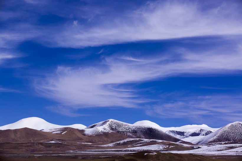西藏普若岗日冰川风景图片(24张)