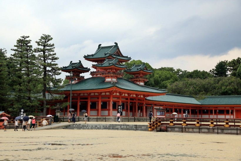 日本平安神宫风景图片(11张)