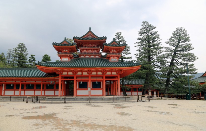 日本平安神宫风景图片(11张)