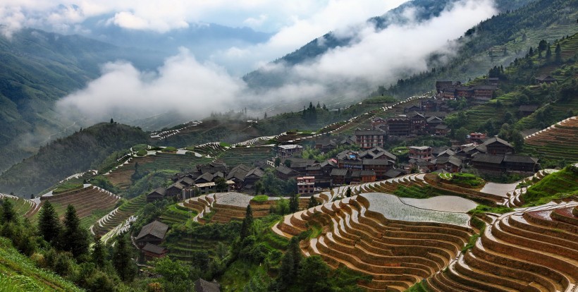 广西桂林平安寨风景图片(9张)