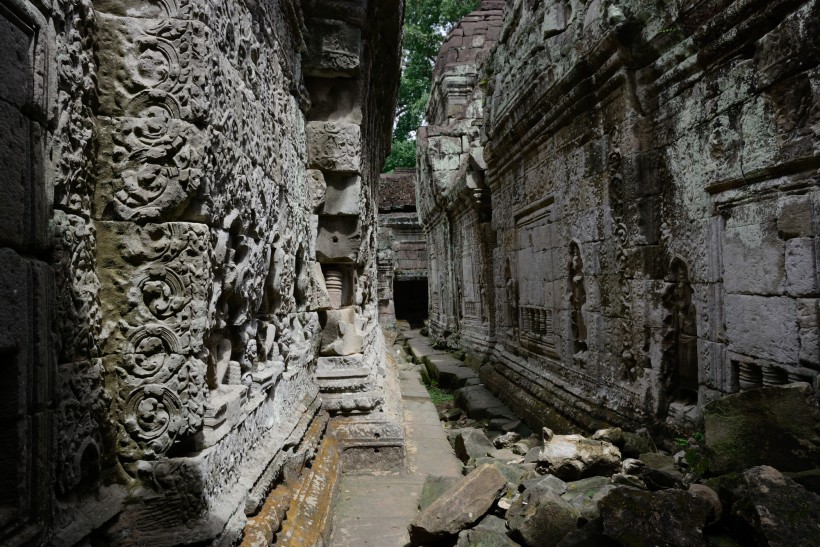 柬埔寨圣剑寺风景图片(25张)
