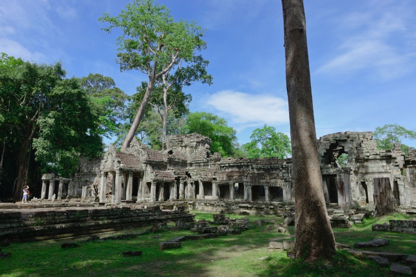 柬埔寨圣剑寺风景图片(25张)