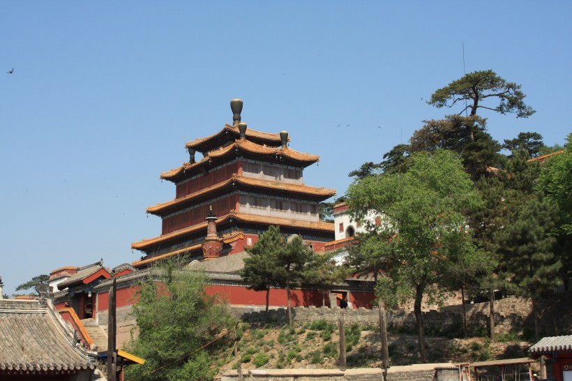 河北承德普宁寺风景图片(13张)