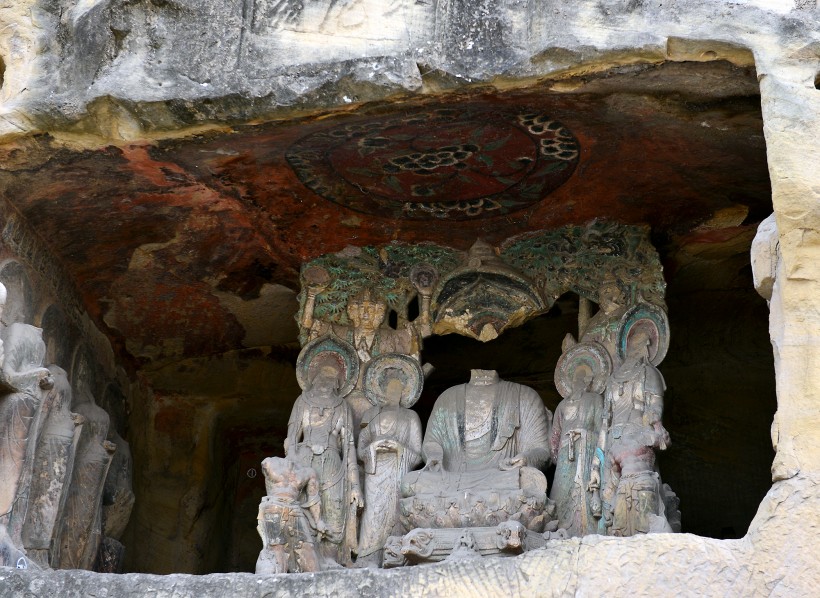 四川广元千佛崖风景图片(10张)