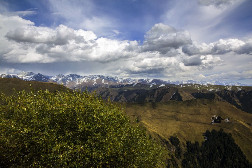 新疆天山乔尔玛风景图片(10张)