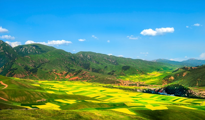 青海祁连山风景图片(8张)