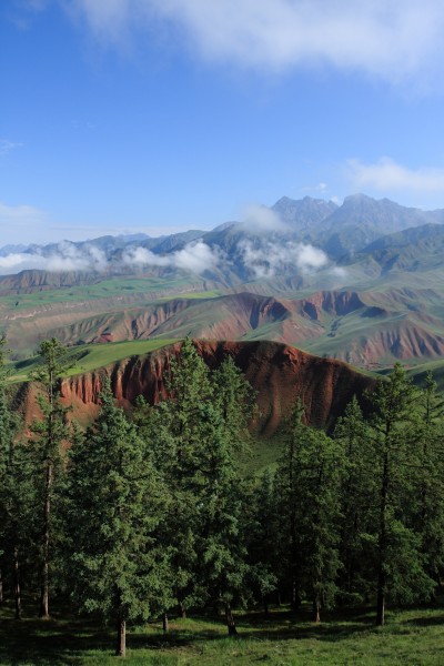 青海祁连山风景图片(16张)