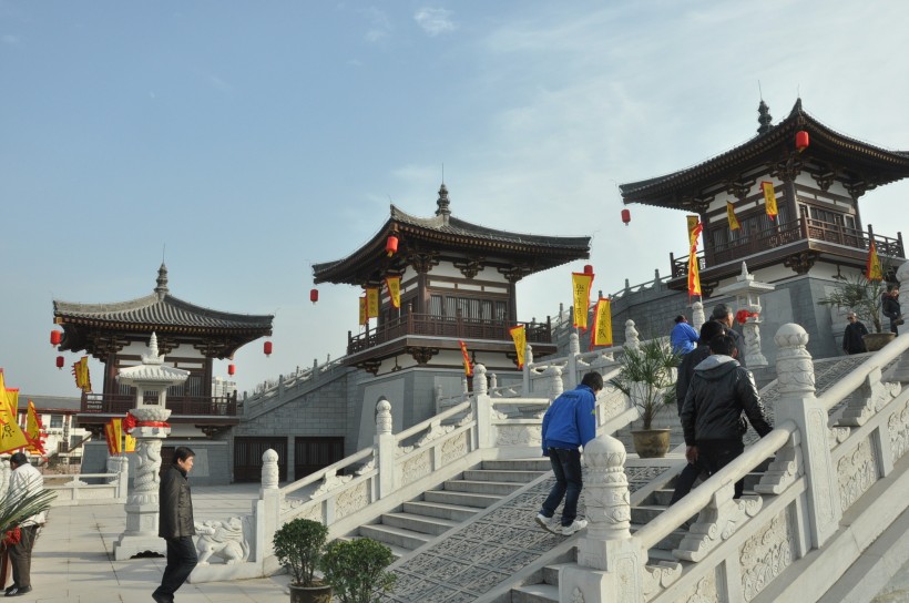 陕西西安青龙寺风景图片(11张)