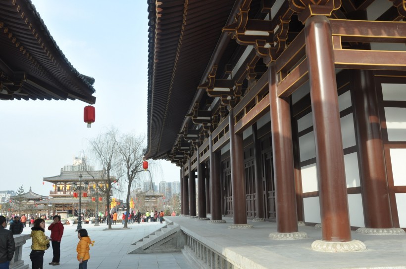 陕西西安青龙寺风景图片(16张)