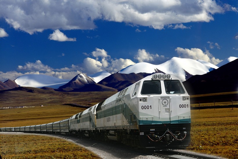 青藏铁路图片(5张)