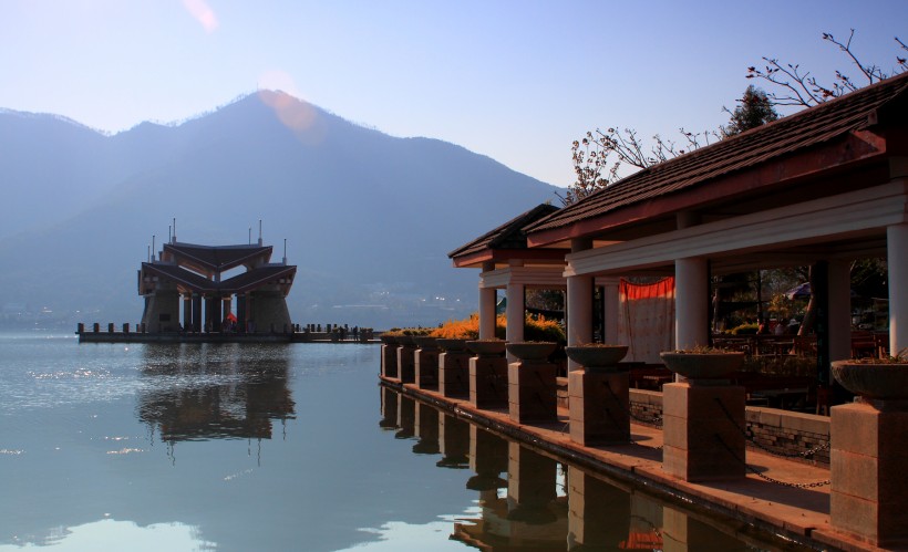 四川邛海风景图片(9张)