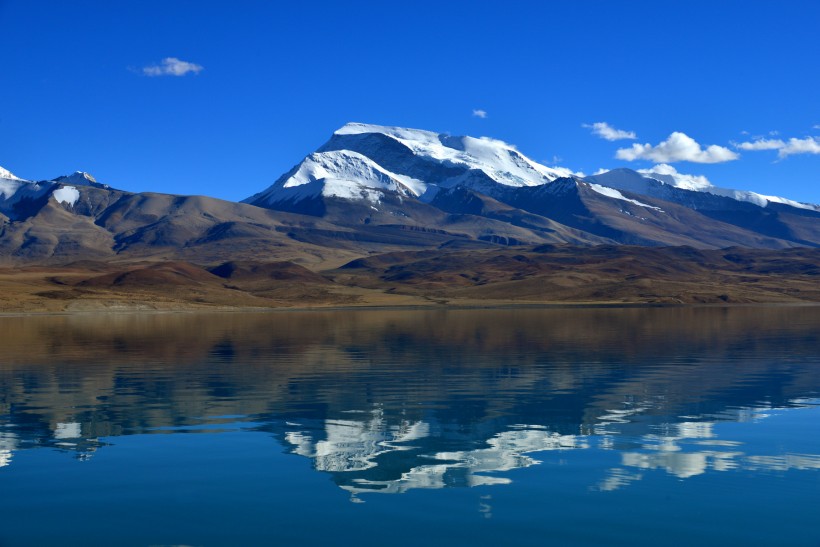 西藏拉昂错湖风景图片(14张)