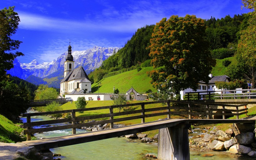 德国最美的乡村拉姆绍小镇风景图片(11张)
