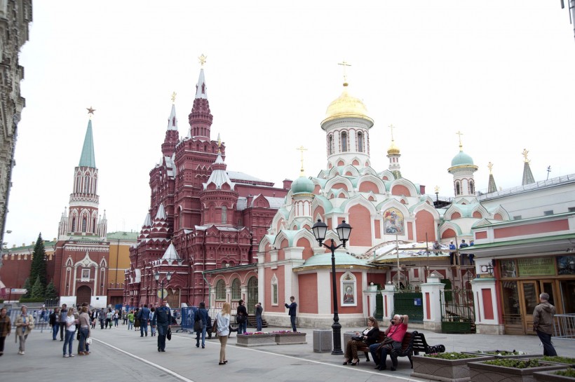俄罗斯莫斯科红场风景图片(14张)