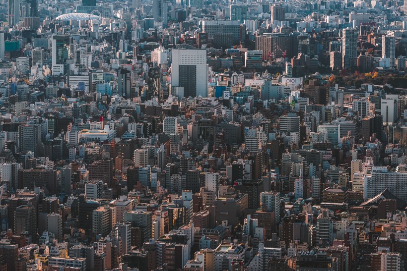 日本东京城市风景图片(12张)
