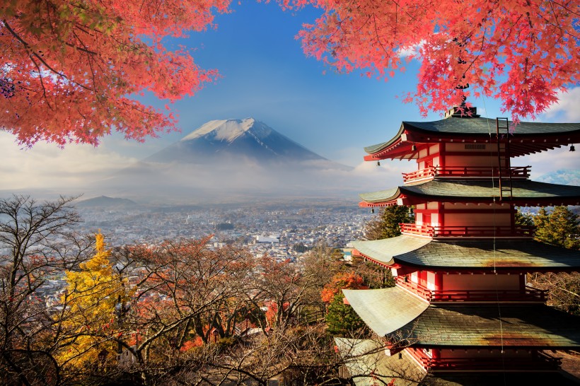 日本浅草寺景色图片(18张)
