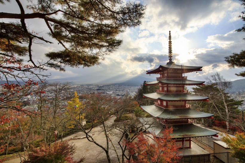 日本浅草寺景色图片(18张)