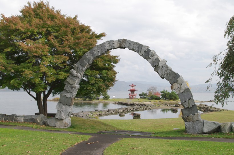 日本北海道洞爷湖的图片(11张)