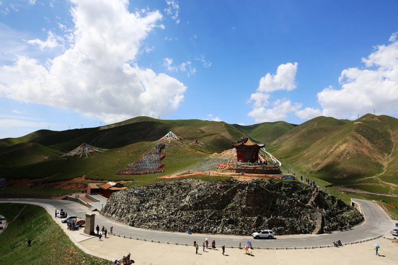 青海日月神山风景图片(14张)