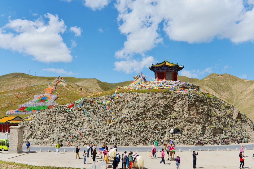 青海日月山风景图片(10张)