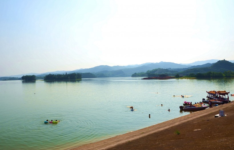 四川成都三岔湖风景图片(6张)