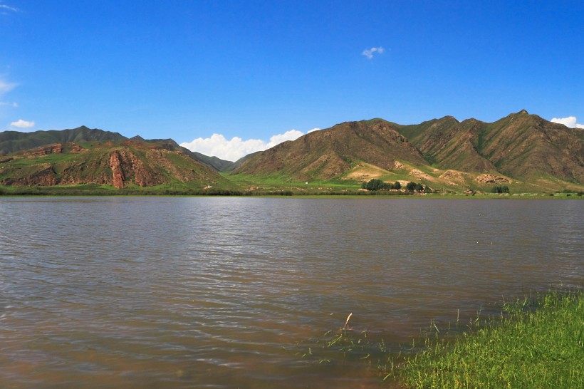 甘肃桑科草原风景图片(10张)