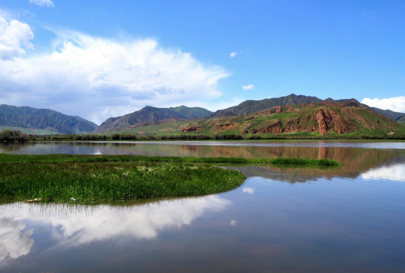 甘肃桑科草原风景图片(10张)