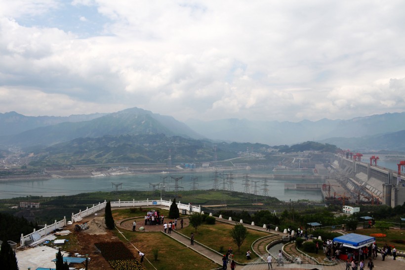 湖北三峡大坝风景图片(10张)