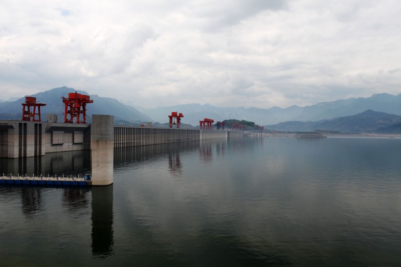 湖北三峡大坝风景图片(7张)