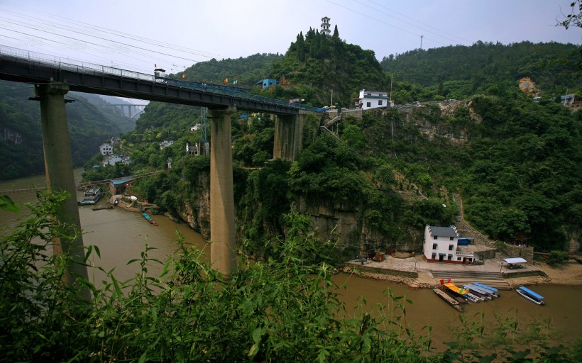 湖北宜昌三游洞风景图片(21张)