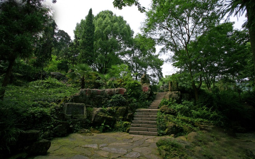 湖北宜昌三游洞风景图片(21张)