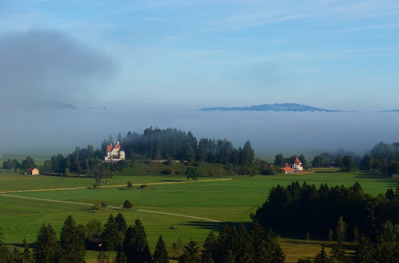 德国高天鹅堡风景图片(9张)