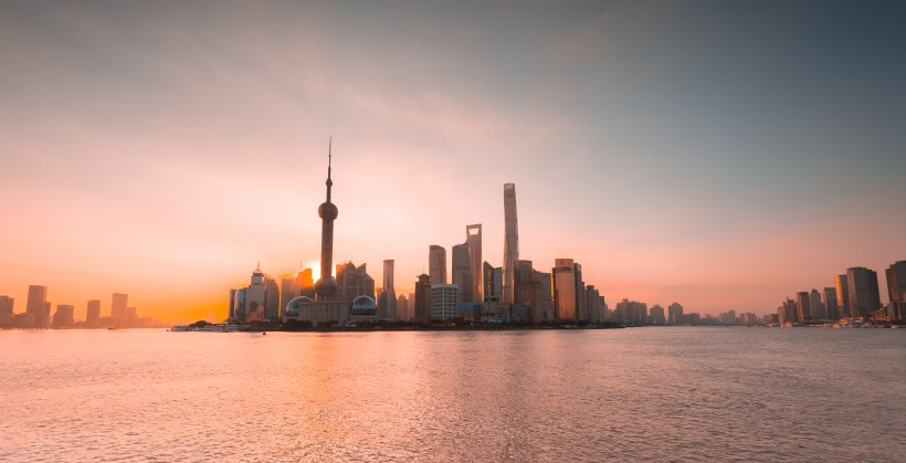 上海雨雪天气建筑风景图片(15张)