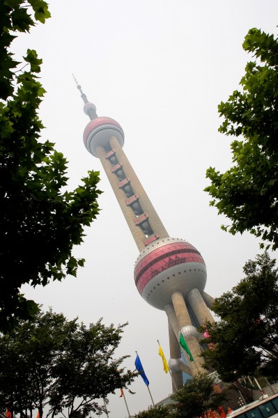 上海东方明珠塔图片(17张)