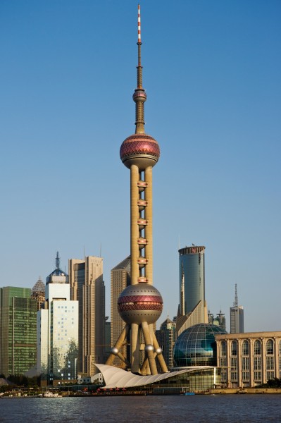 上海东方明珠塔图片(17张)
