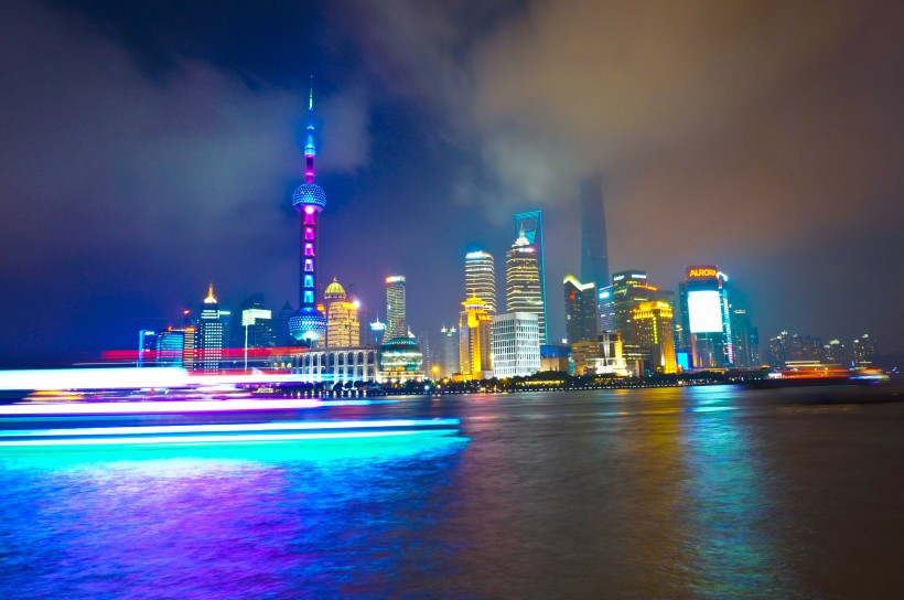 上海外滩夜景图片(6张)