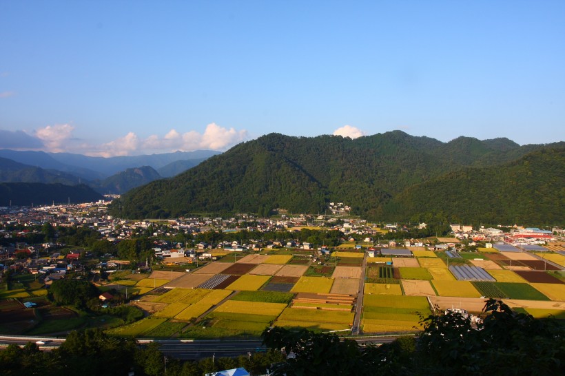 日本山梨县风景图片(8张)