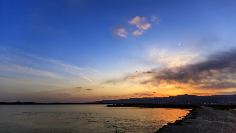 山西晋阳湖风景图片(18张)