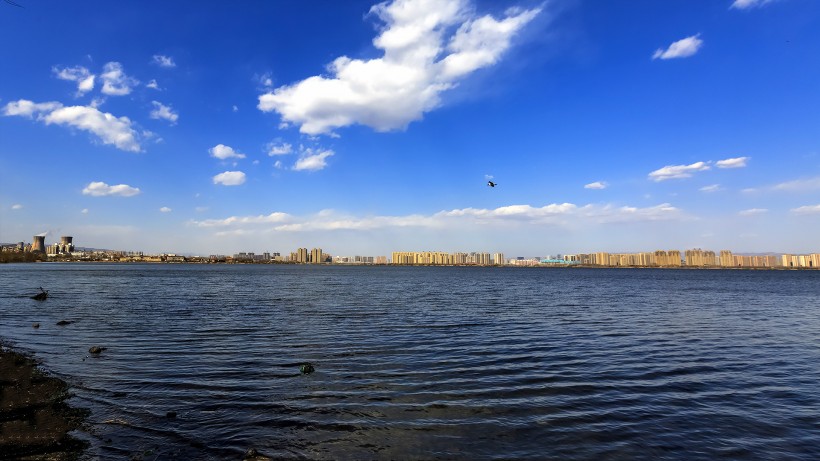 山西晋阳湖风景图片(18张)