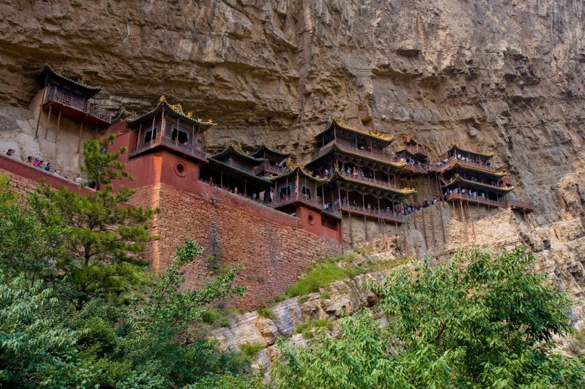 山西悬空寺图片(23张)