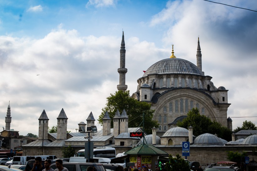 土耳其伊斯坦布尔圣索菲亚教堂建筑风景图片(12张)