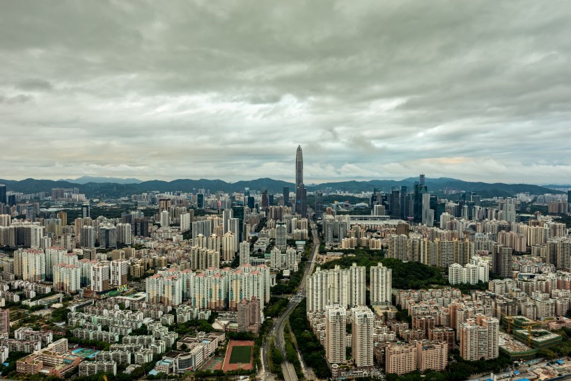 广东深圳城市建筑风景图片(12张)