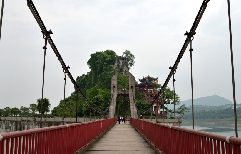 重庆石宝寨风景图片(16张)