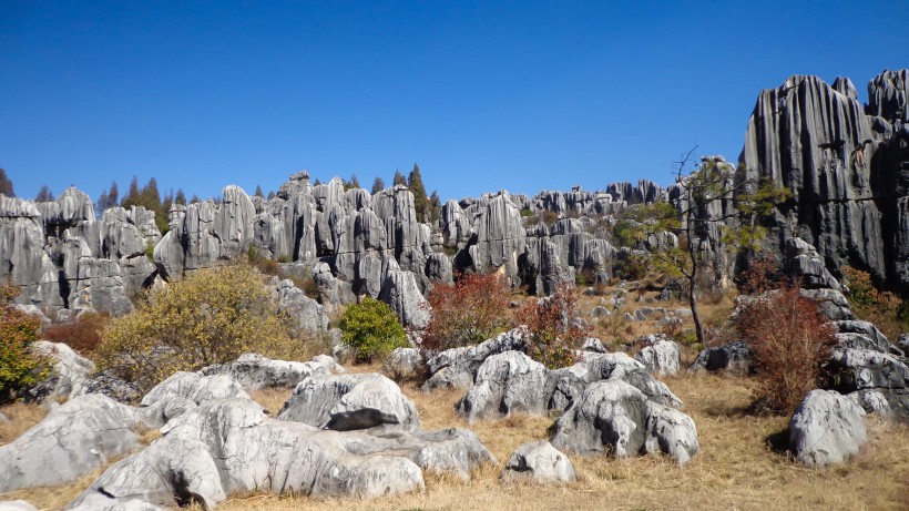 甘肃炳灵寺石林风景图片(18张)